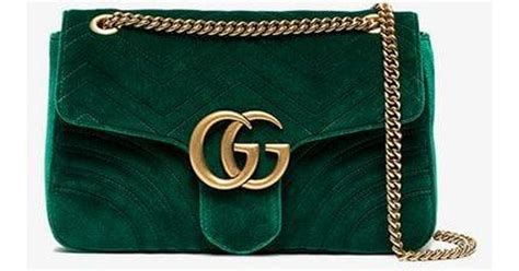 gucci green velvet